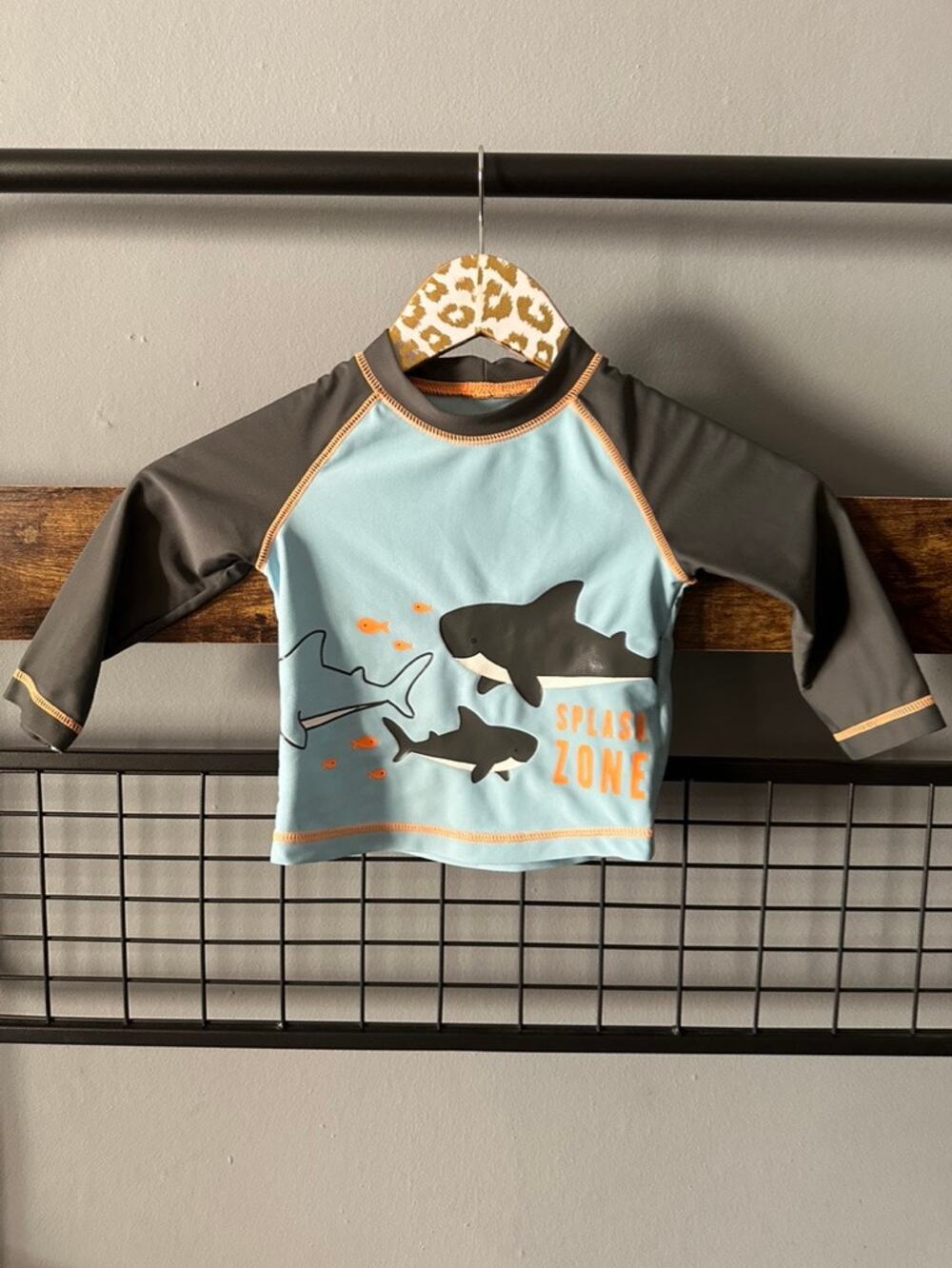 Simple Joys by Carter's Boys Shark Rashguard | Size 18MO